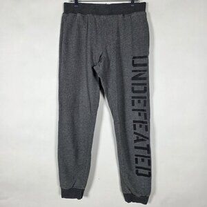 Undefeated Technical Goods Tapered Mens Large Gray Jogger Sweatpants